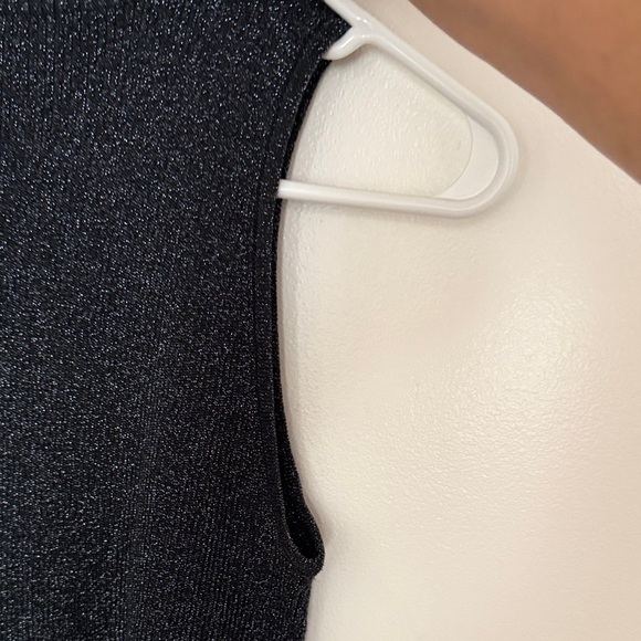 Nikibiki Black Metallic Knit Top - Picture 5 of 5